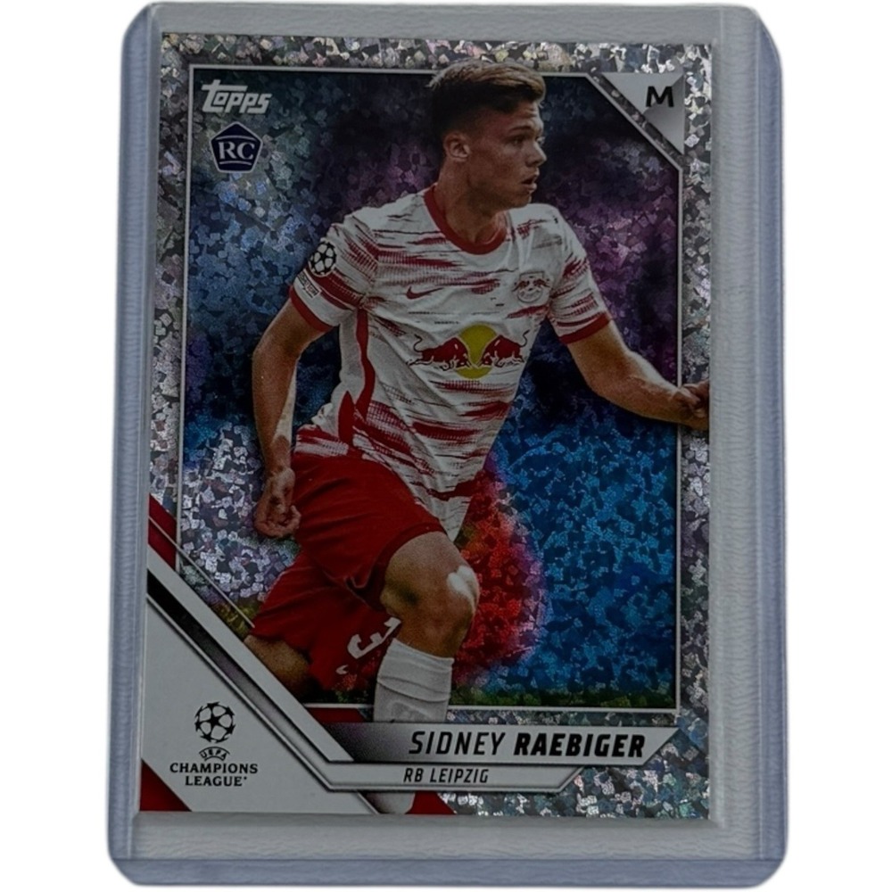 2021-22 Topps Chrome UEFA Champions League #60 Sidney Raebiger Speckle Refractor
